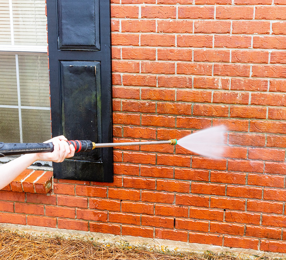 exterior jet washing